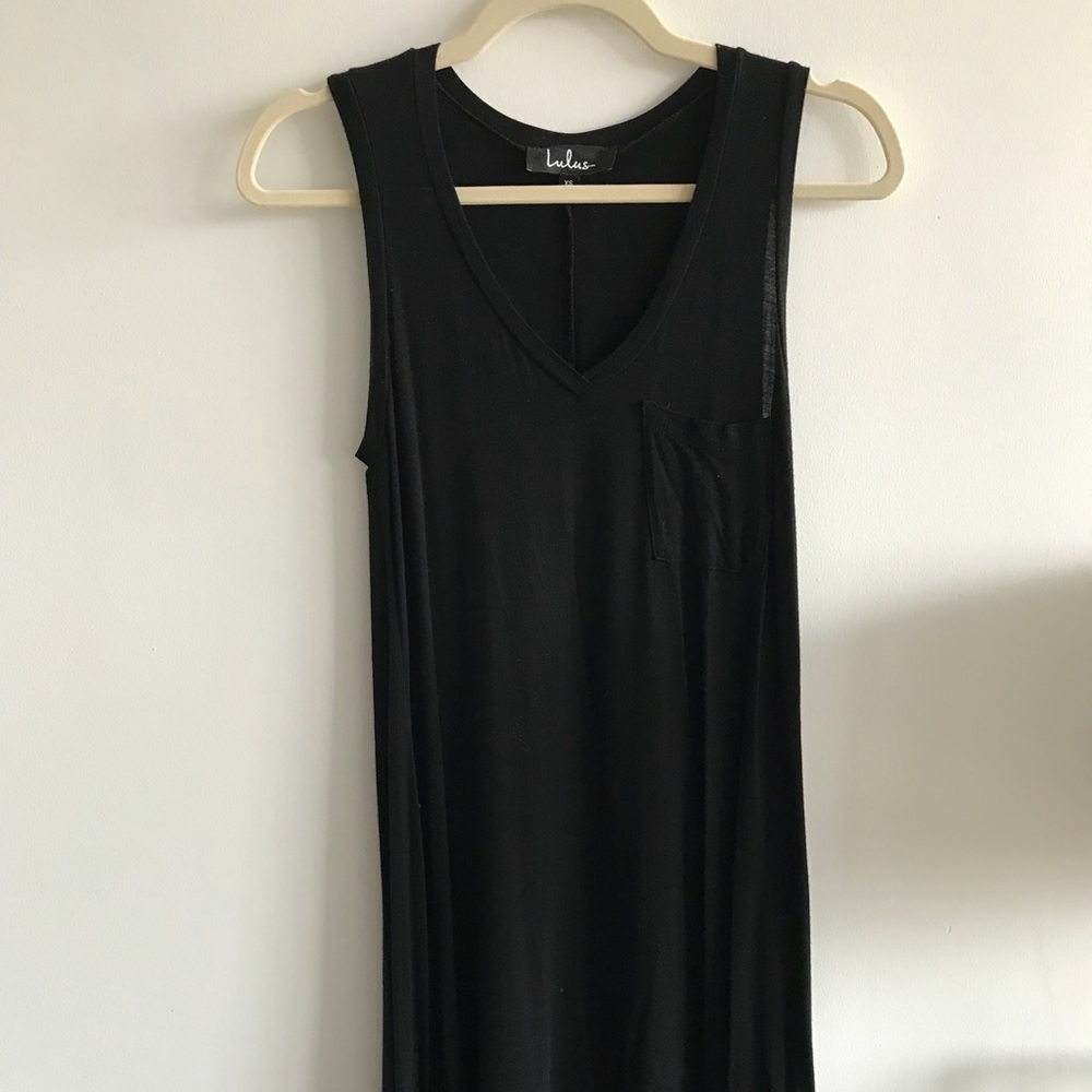 Lulu’s Casual Black Swing Dress